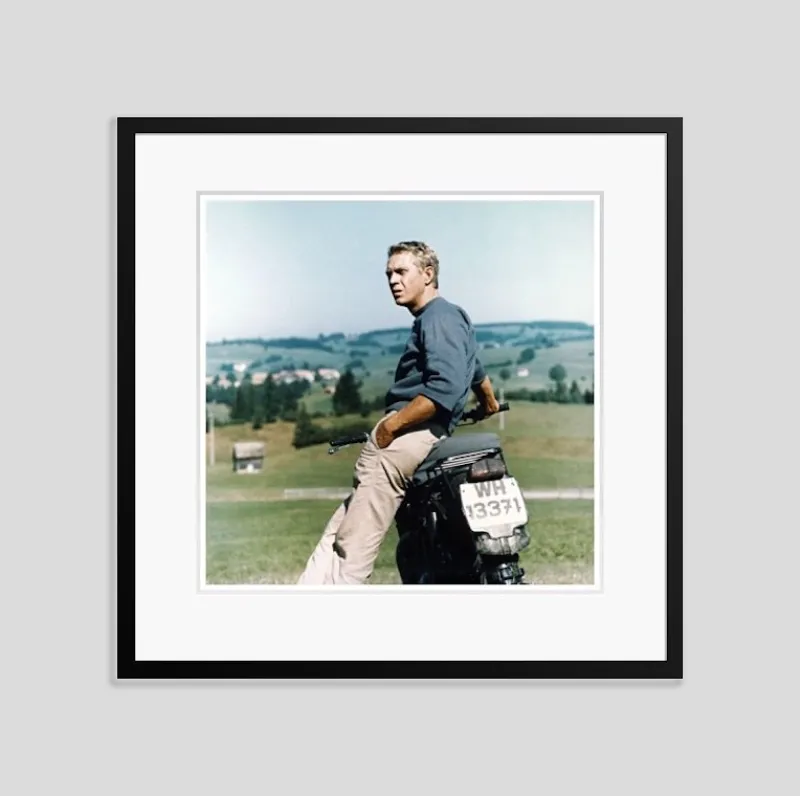 Pamono Steve Mcqueen Framed in Black> Mid-Century