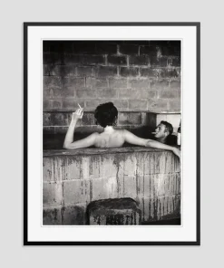 Sale Pamono Steve Mcqueen Hot Tub Framed in Black by John Dominis