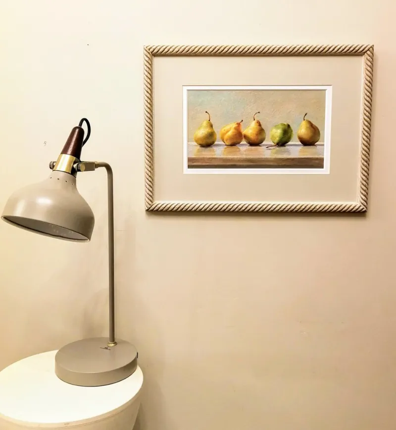 Pamono Still Life with Pears, Oil on Canvas, Framed> Old Masters