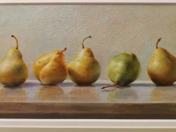 Pamono Still Life with Pears, Oil on Canvas, Framed><noscript><img width=