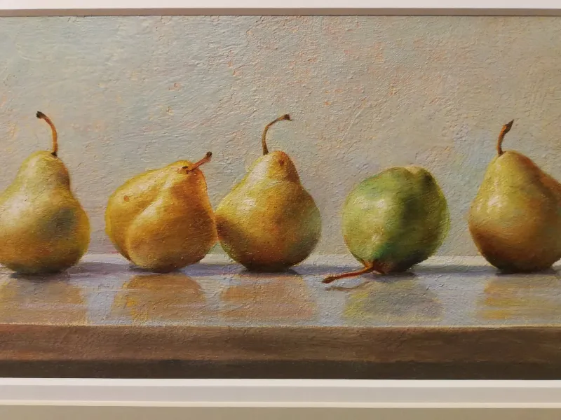 Pamono Still Life with Pears, Oil on Canvas, Framed> Old Masters