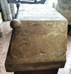 Pamono Stone & Pink Marble Base Shelf><noscript><img width=