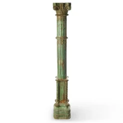 Best Pamono Stone Column and Carved and Patinated Wood