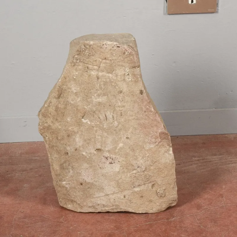 Pamono Stone Fragment with Engravings> Architectural Elements