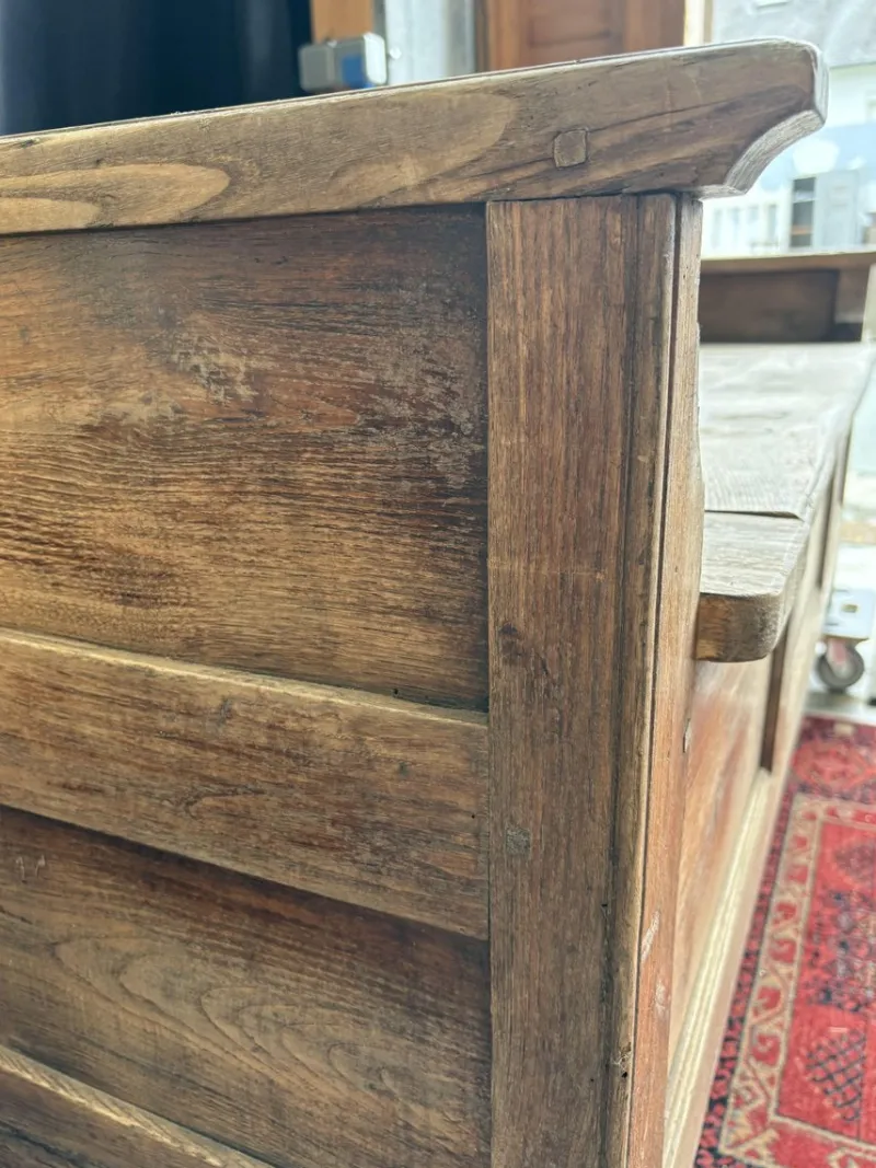 Pamono Storage Bench in Oak> Benches