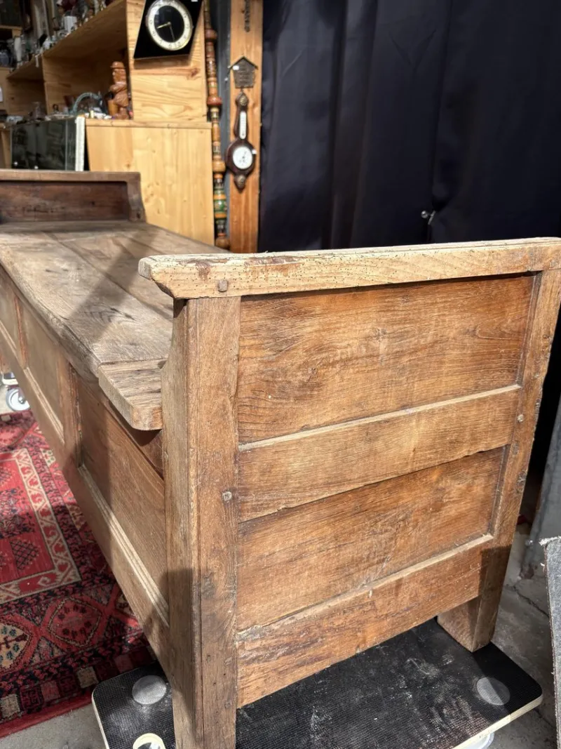 Pamono Storage Bench in Oak> Benches