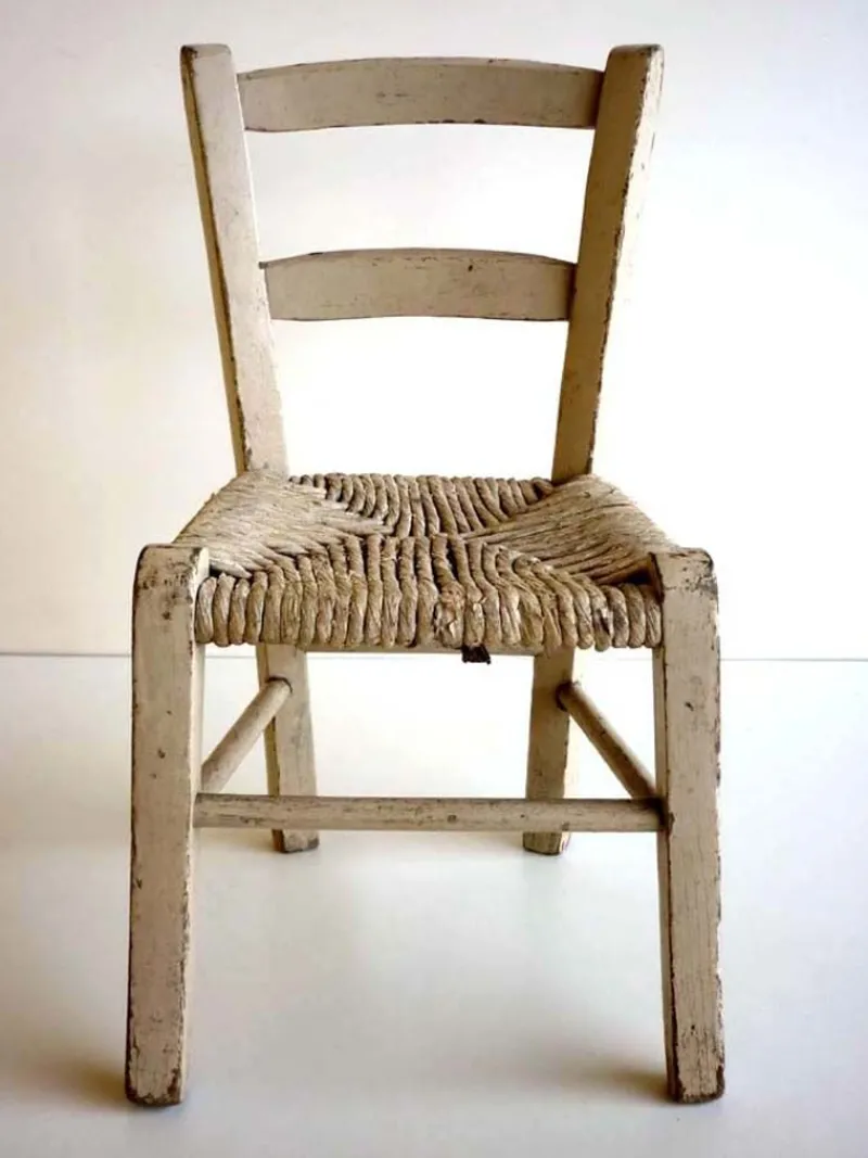 Pamono Straw Childrens Chair, 1920s> Children's Chairs