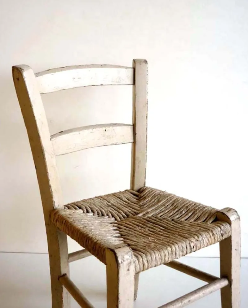 Pamono Straw Childrens Chair, 1920s> Children's Chairs