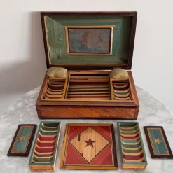 Pamono Straw Marquetry Work Box><noscript><img width=