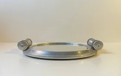 Pamono Streamline Bauhaus Plateau Mirror Tray, 1930s> Trays