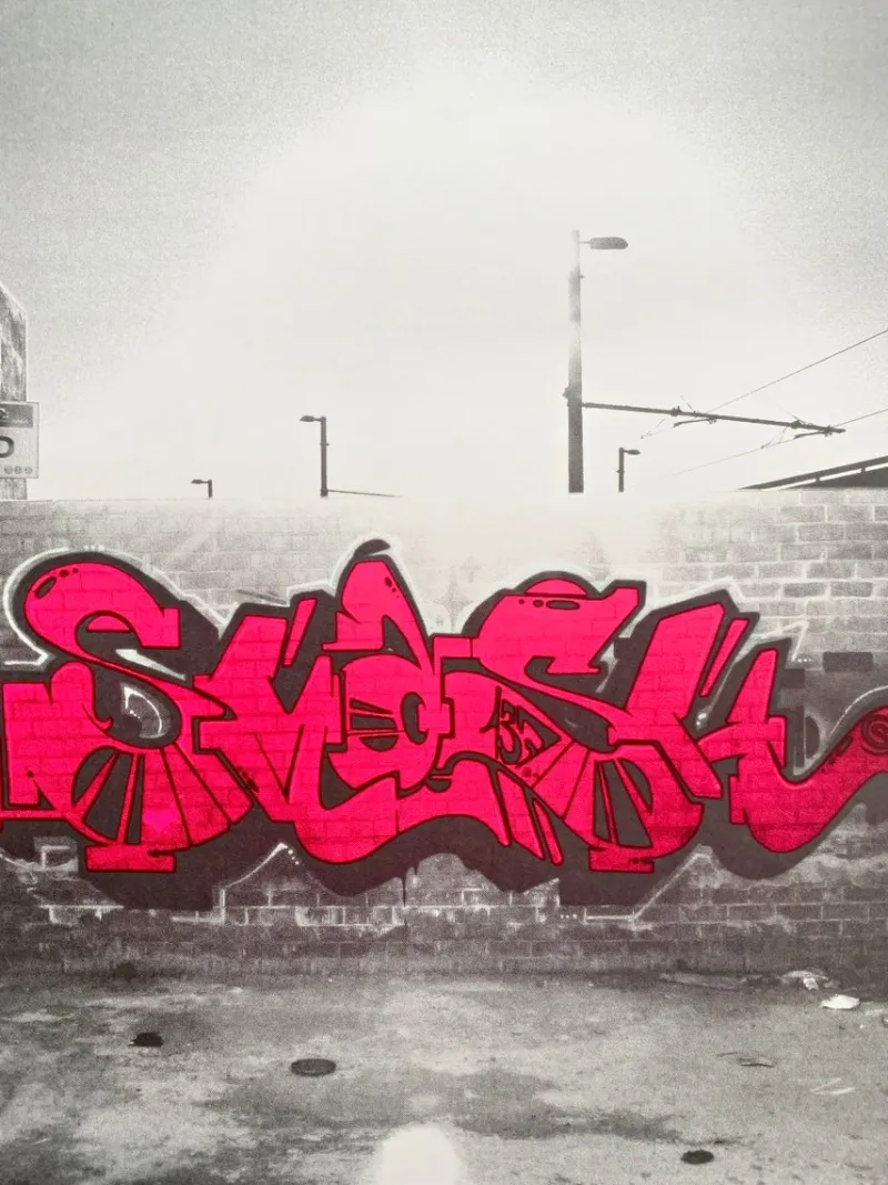 Pamono Street Art Silkscreen Print by Smash 137