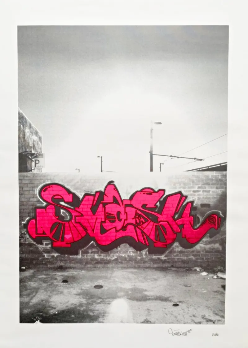 Pamono Street Art Silkscreen Print by Smash 137