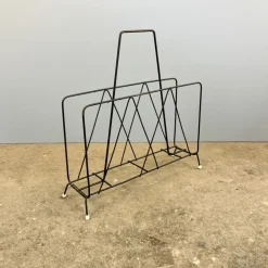 Pamono String Newspaper Rack, 1960s><noscript><img width=