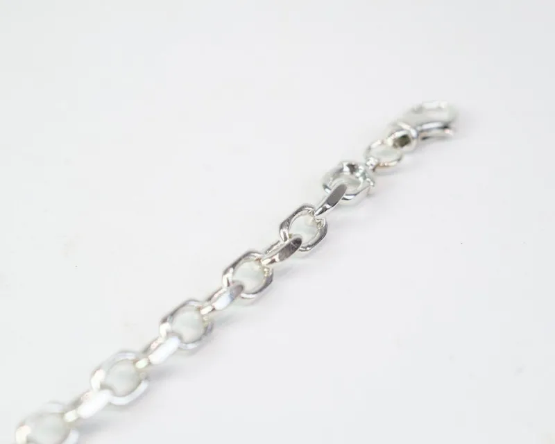 Best Pamono Strong Bracelet in Silver with Lobster Clasp
