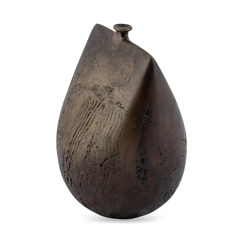 Pamono Studio Pottery Ceramic Bottle by Peter Hayes, 1990s