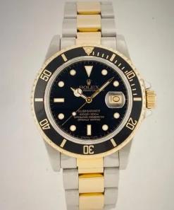 Best Pamono Submariner Gold Steel Watch from Rolex, 1986