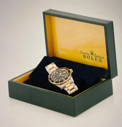 Best Pamono Submariner Gold Steel Watch from Rolex, 1986