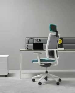 Best Pamono Sugar Net High Backrest Managerial Armchair by Quinti Sedute