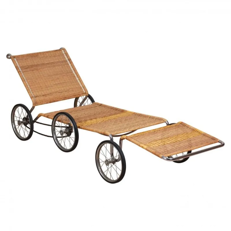 Pamono Sun Lounger by Marcel Breuer for Tecta> Garden Seating