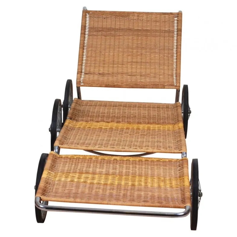 Pamono Sun Lounger by Marcel Breuer for Tecta> Garden Seating
