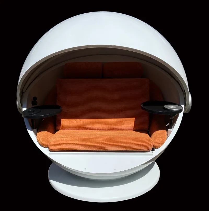 Pamono Sunball Chair by Gunter Ris & Herbert Selldorf for Rosenthal, 1960s> Garden Seating