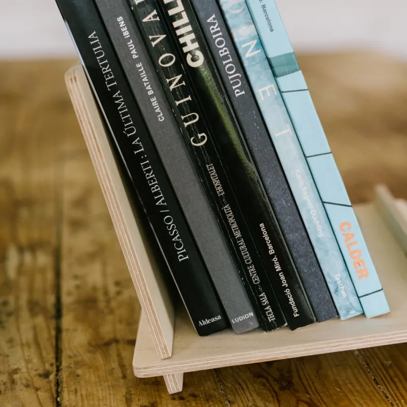 Pamono Support for Vinyl Discs and Books by Debosc> Decorative Objects