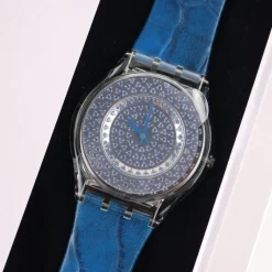 Outlet Pamono Swatch Skin Blu Lustrous Bliss Sfz111 Vintage Switzerland 2005