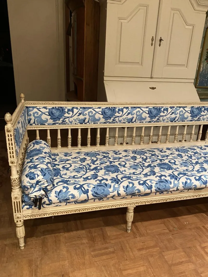 Pamono Sweden Bench in the Lindome Style, 1800s> Benches