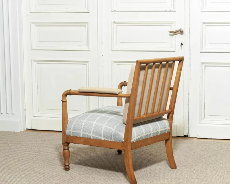 Best Pamono Swedish Biedermeier Armchair, Late 19th Century