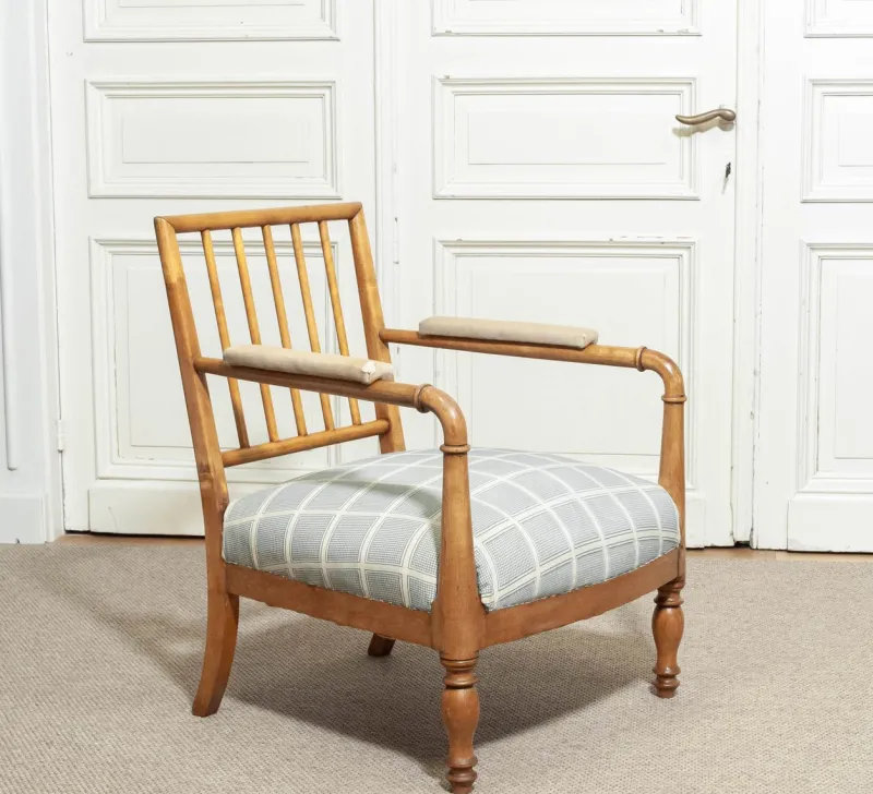 Best Pamono Swedish Biedermeier Armchair, Late 19th Century