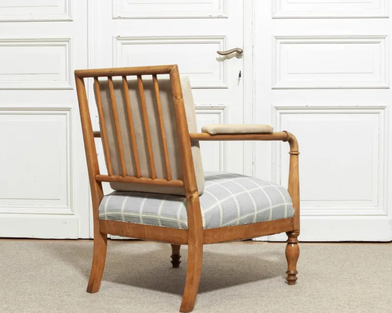 Best Pamono Swedish Biedermeier Armchair, Late 19th Century
