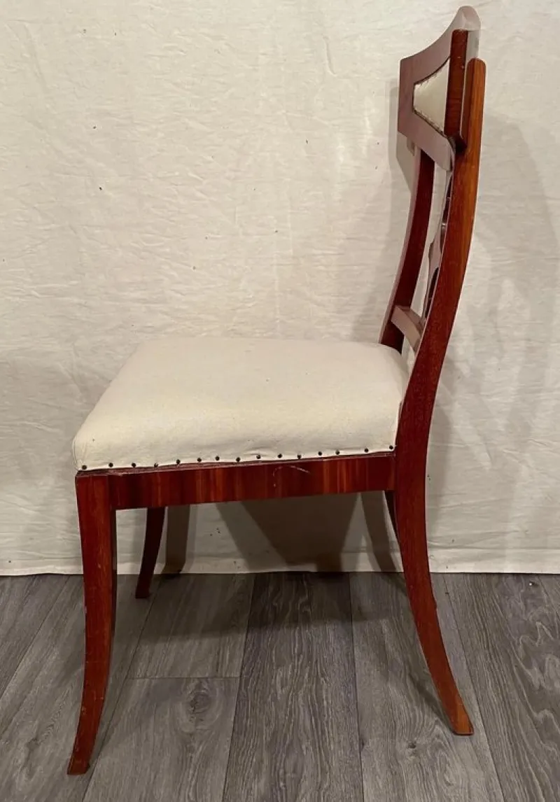 New Pamono Swedish Biedermeier Chairs, 1830s, Set of 4