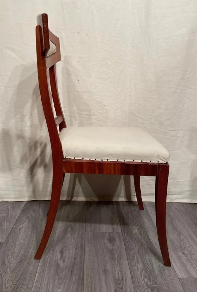 New Pamono Swedish Biedermeier Chairs, 1830s, Set of 4