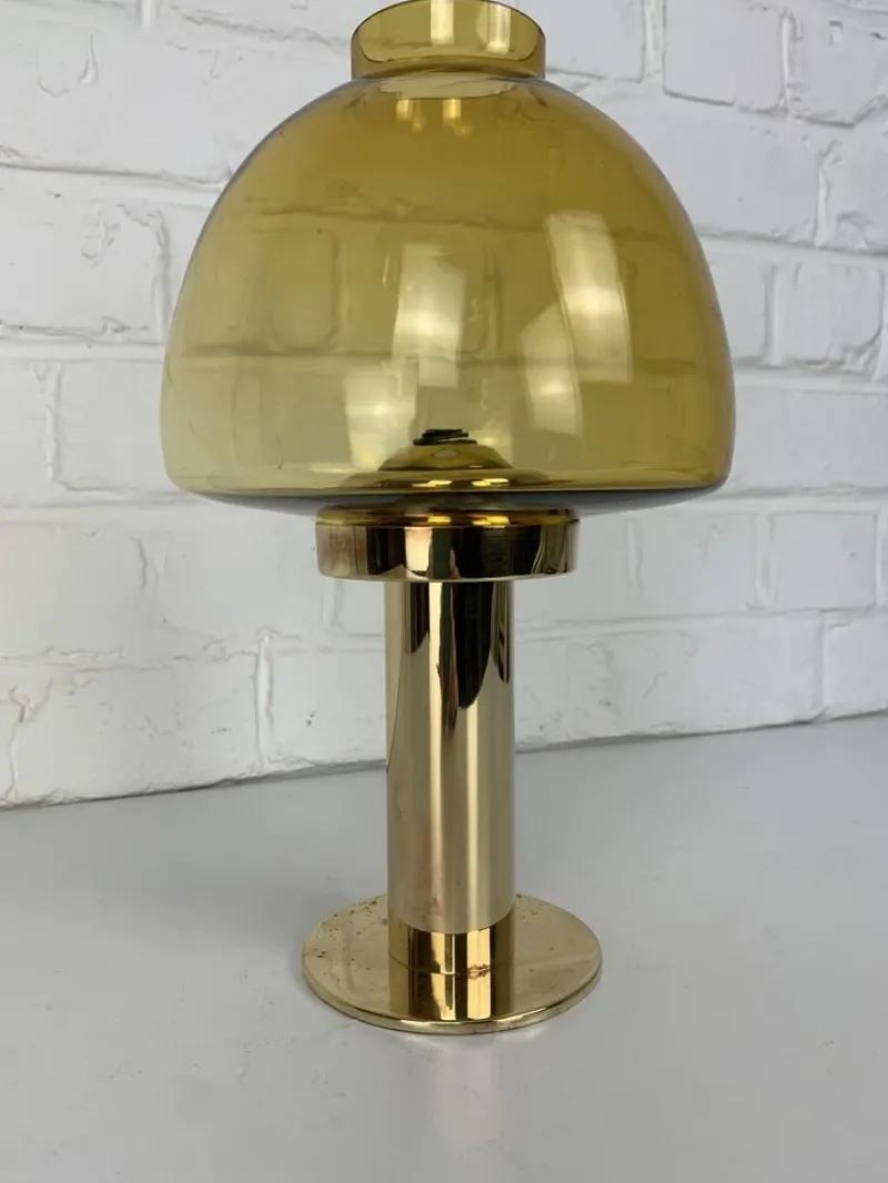 New Pamono Swedish Candleholder in Brass attributed to Hans-Agne Jakobsson for Markaryd, 1960s