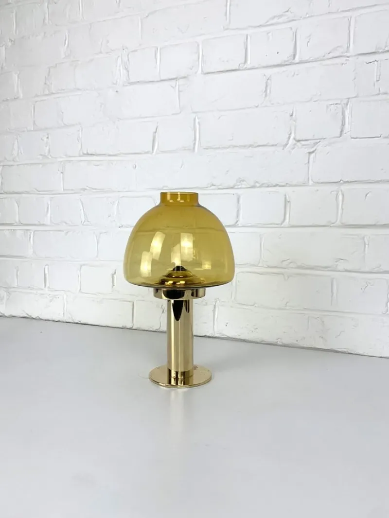 New Pamono Swedish Candleholder in Brass attributed to Hans-Agne Jakobsson for Markaryd, 1960s