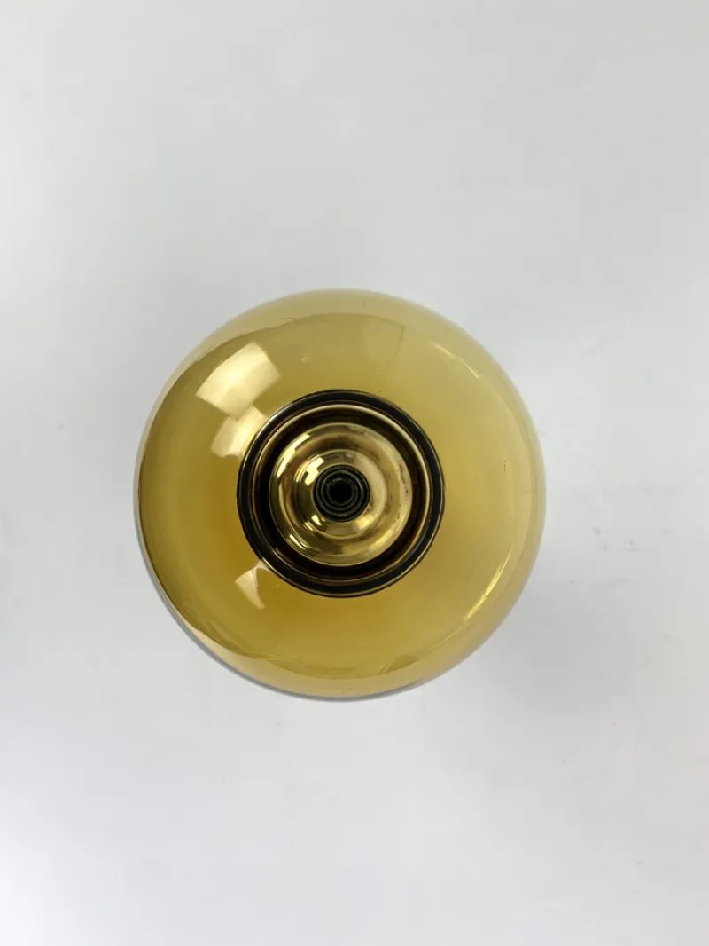 New Pamono Swedish Candleholder in Brass attributed to Hans-Agne Jakobsson for Markaryd, 1960s