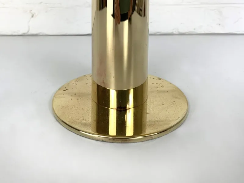 New Pamono Swedish Candleholder in Brass attributed to Hans-Agne Jakobsson for Markaryd, 1960s