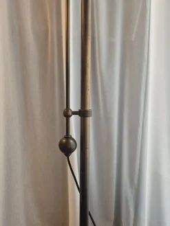 Pamono Swedish Grace Art Deco Floor Lamp in Bronze from Cebe, 1930s><noscript><img width=