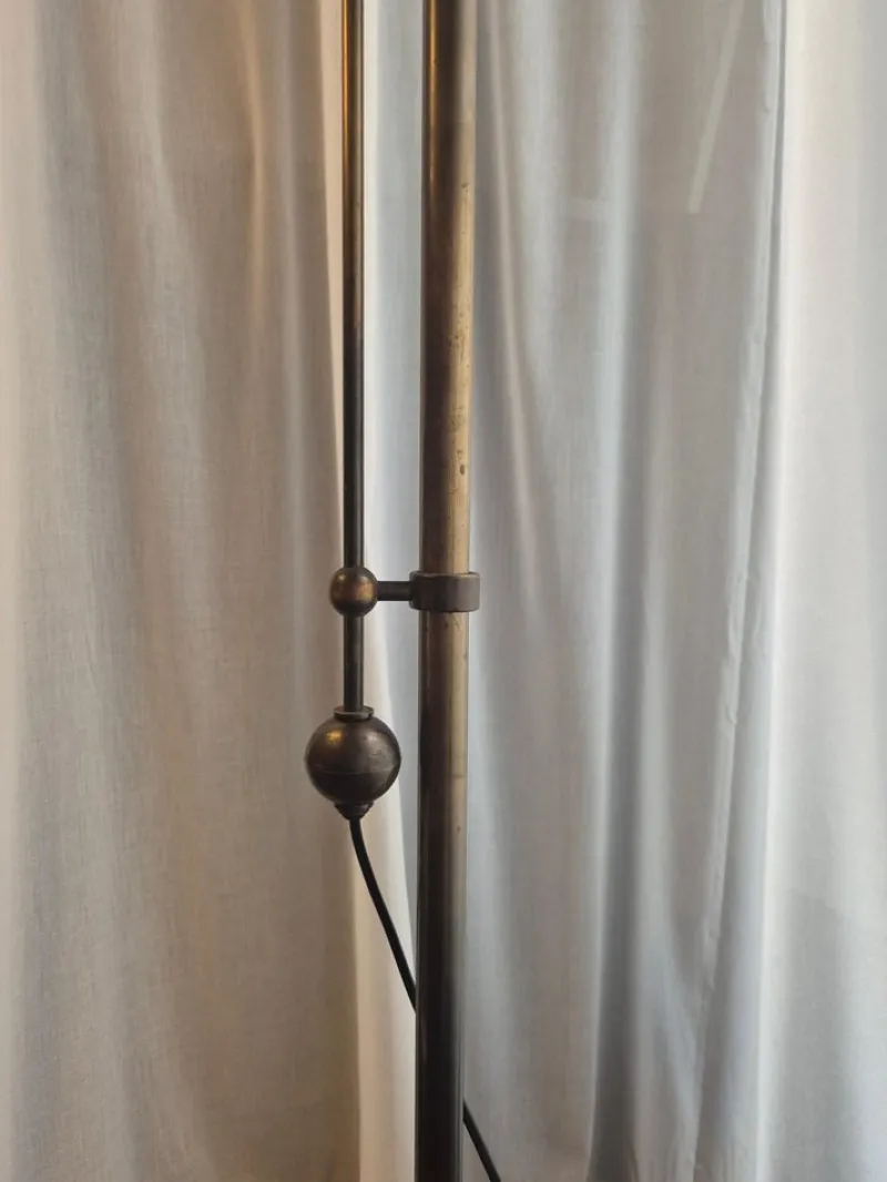 Pamono Swedish Grace Art Deco Floor Lamp in Bronze from Cebe, 1930s> Floor Lamps