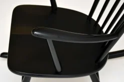 Pamono Swedish Rocking Chair by Roland Rainer for Hagafors, 1960s><noscript><img width=