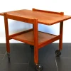 Best Pamono Swedish Rulle Teak Serving Cart by Källemo, 1960s