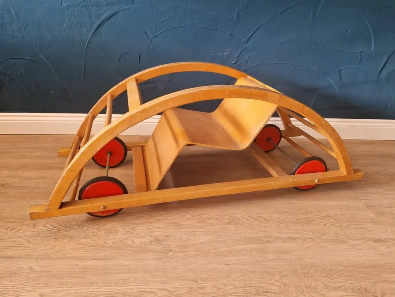Pamono Swing Car by Hans Brockhage, 1950s> Rocking Chairs