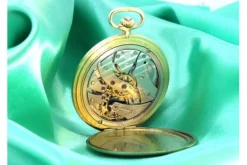 Outlet Pamono Swiss Gold Pocket Watch from International Watch