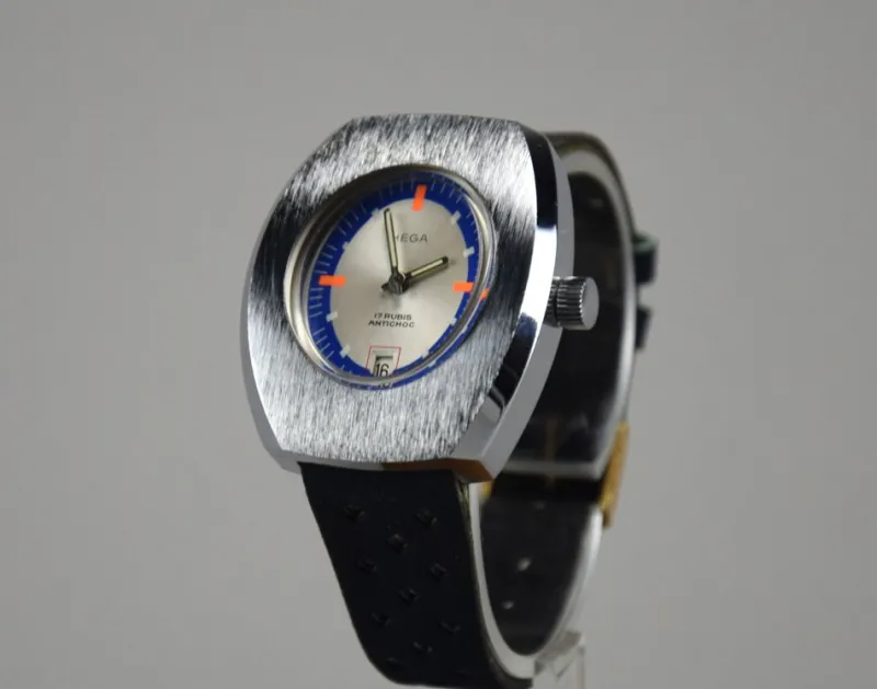 Hot Pamono Swiss Hega Mechanical Wristwatch, 1970