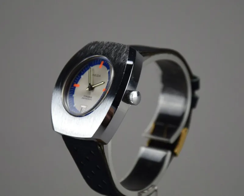Hot Pamono Swiss Hega Mechanical Wristwatch, 1970