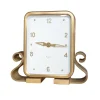 Pamono Swiss Mantel or Table 30-Day Wind-Up Clock with Gold-Tone Case, 2000> Clocks