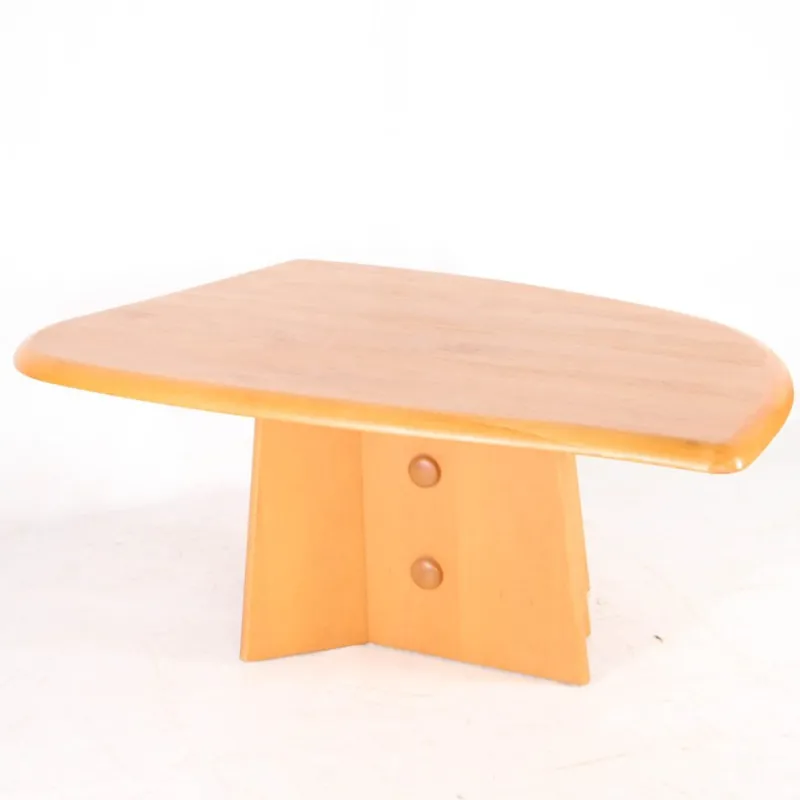 Pamono Swiss Wooden Coffee Table, 1970s> Coffee & Side Tables