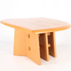 Pamono Swiss Wooden Coffee Table, 1970s><noscript><img width=