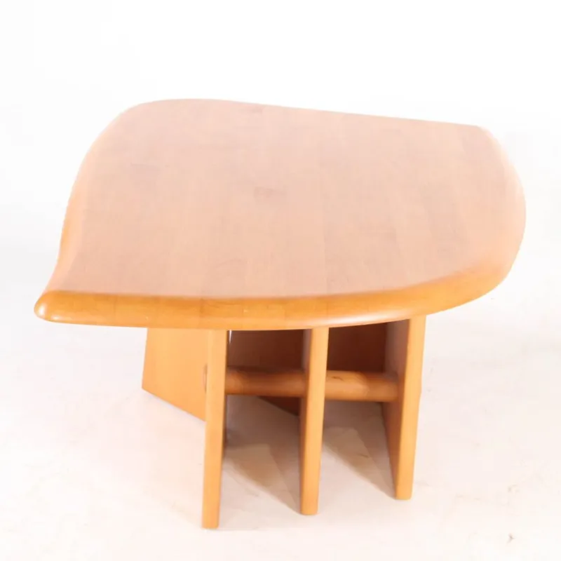 Pamono Swiss Wooden Coffee Table, 1970s> Coffee & Side Tables
