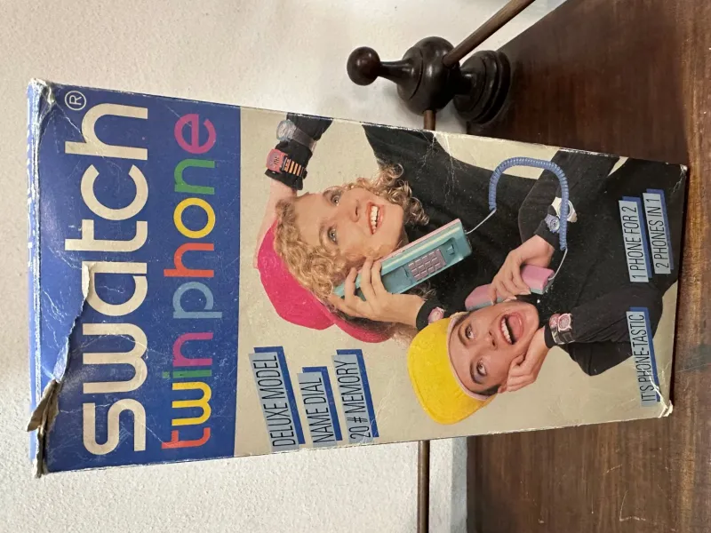 Sale Pamono Switch Twin Phone, 1980s